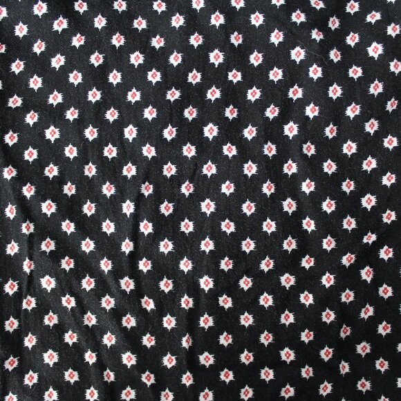 Joie Myune Tie Waist button down shirtdress black printed dolman sleeve Sz M - Picture 2 of 13